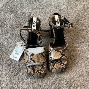ZARA Platform Sandals
